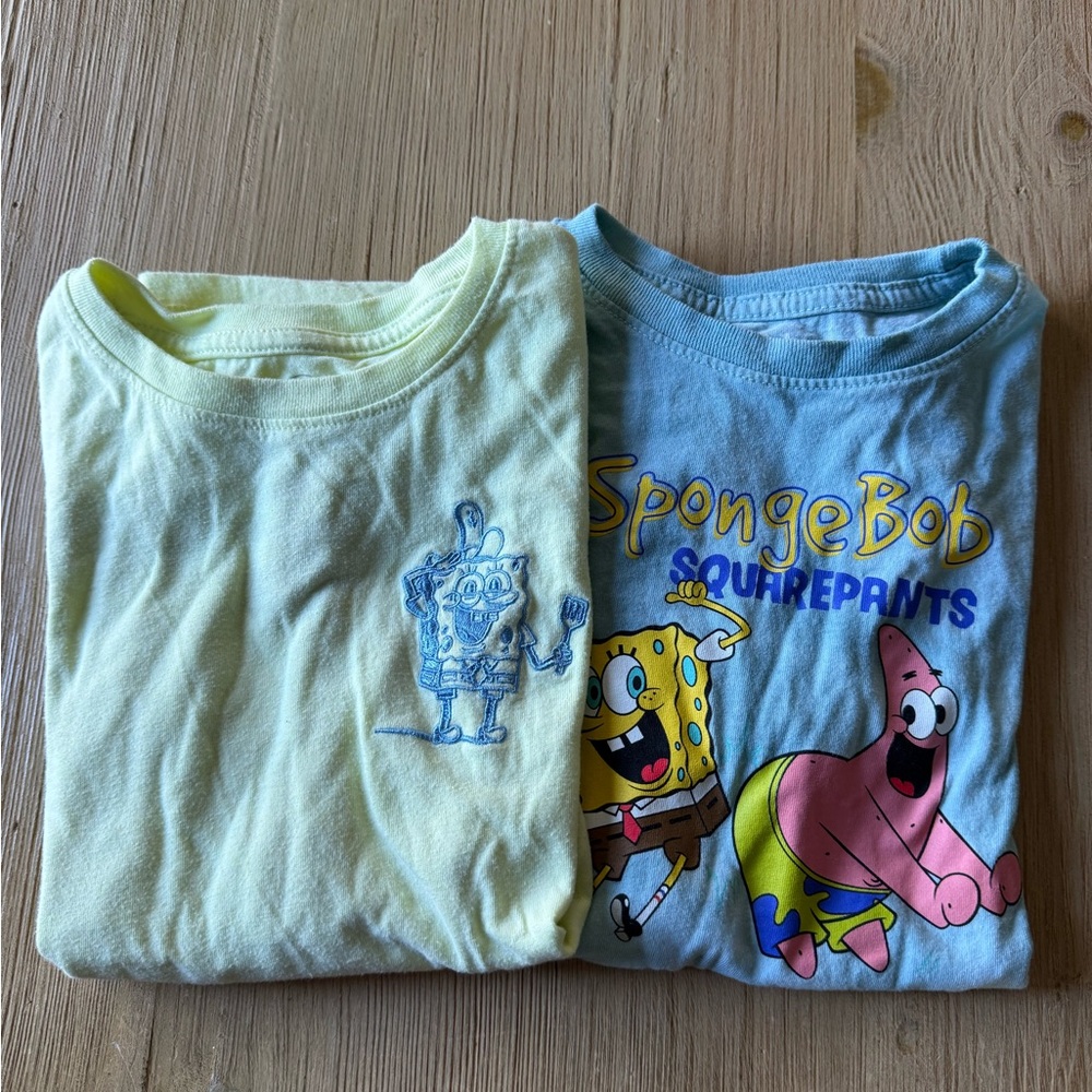 SpongeBob SquarePants Yellow Graphic Tee